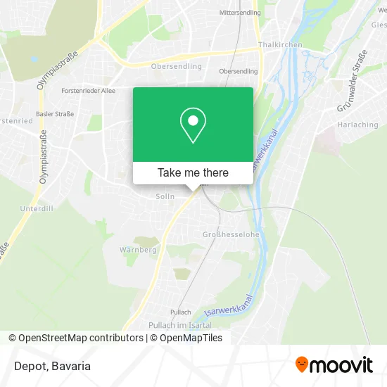 Depot map
