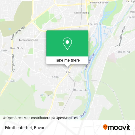 Карта Filmtheaterbet