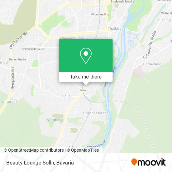 Карта Beauty Lounge Solln