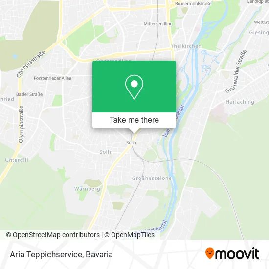 Карта Aria Teppichservice
