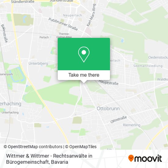 Wittmer & Wittmer - Rechtsanwälte in Bürogemeinschaft map