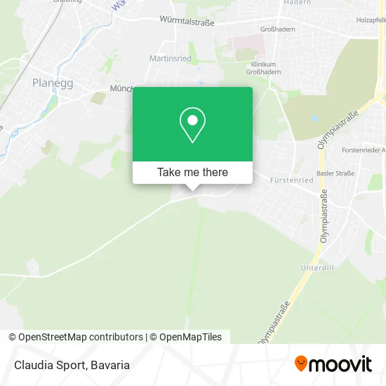 Карта Claudia Sport