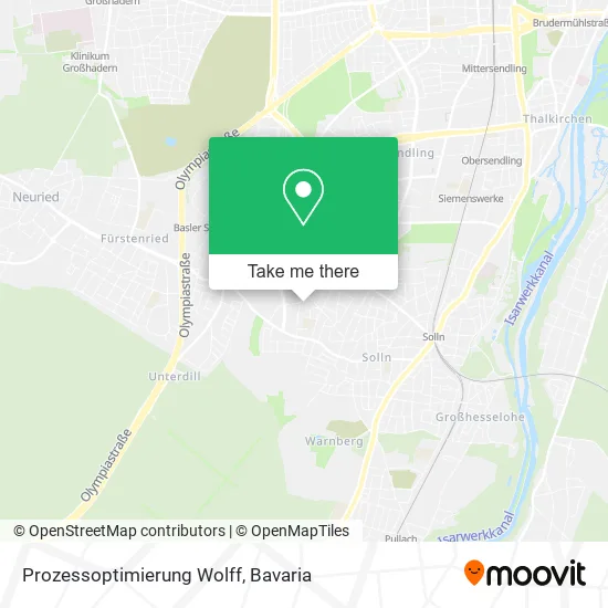 Карта Prozessoptimierung Wolff