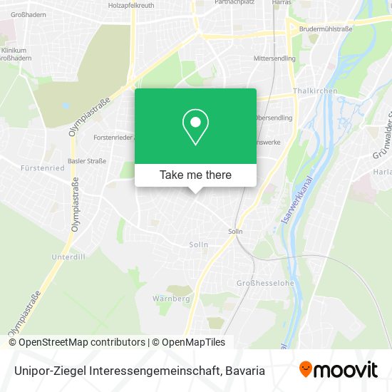 Unipor-Ziegel Interessengemeinschaft map