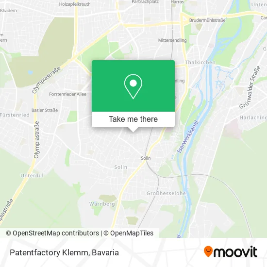 Карта Patentfactory Klemm