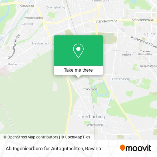 Карта Ab Ingenieurbüro für Autogutachten