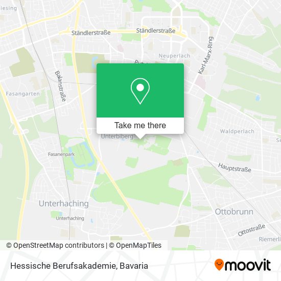 Hessische Berufsakademie map