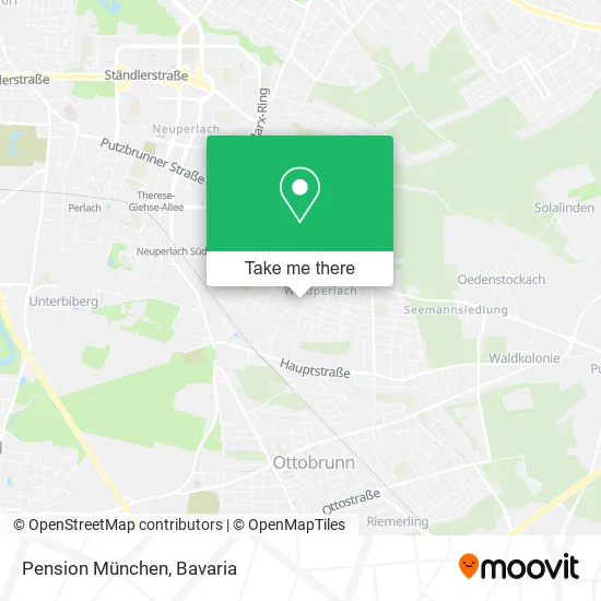 Карта Pension München