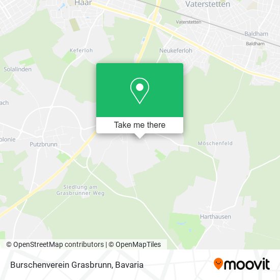 Burschenverein Grasbrunn map