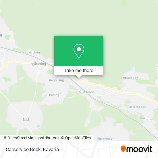 Карта Carservice Beck