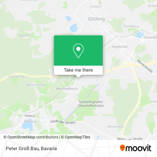 Карта Peter Groß Bau