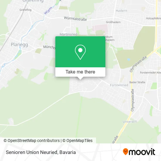 Карта Senioren Union Neuried