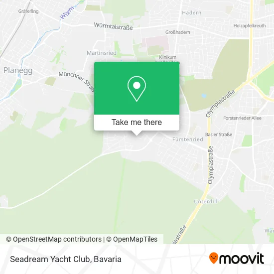 Карта Seadream Yacht Club