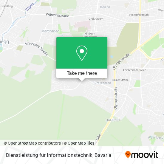 Dienstleistung für Informationstechnik map