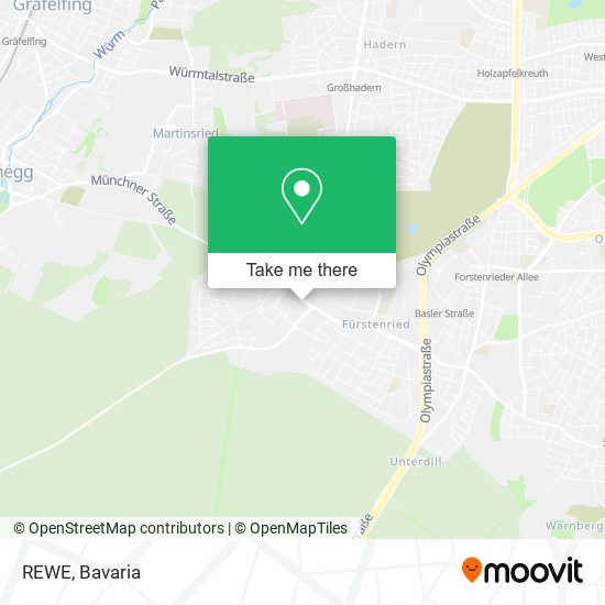 REWE map