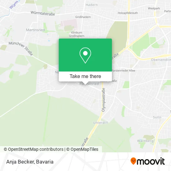 Карта Anja Becker