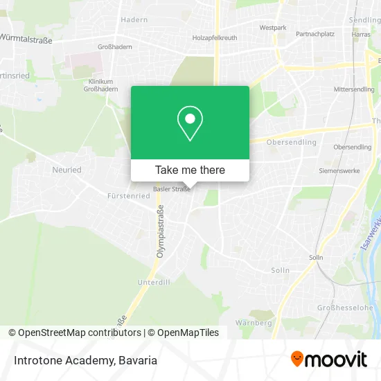 Карта Introtone Academy