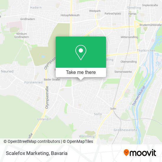 Scalefox Marketing map