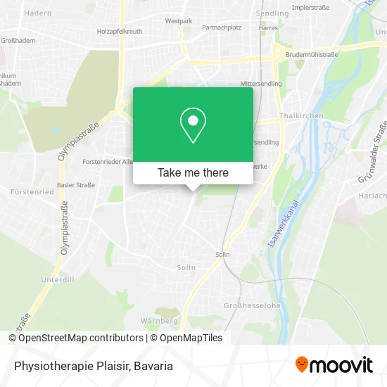 Карта Physiotherapie Plaisir