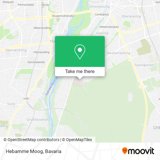 Карта Hebamme Moog