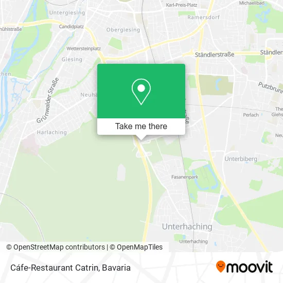 Карта Cáfe-Restaurant Catrin