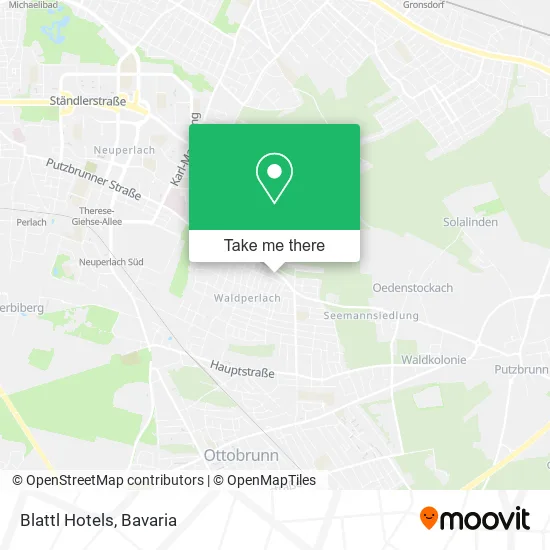 Карта Blattl Hotels
