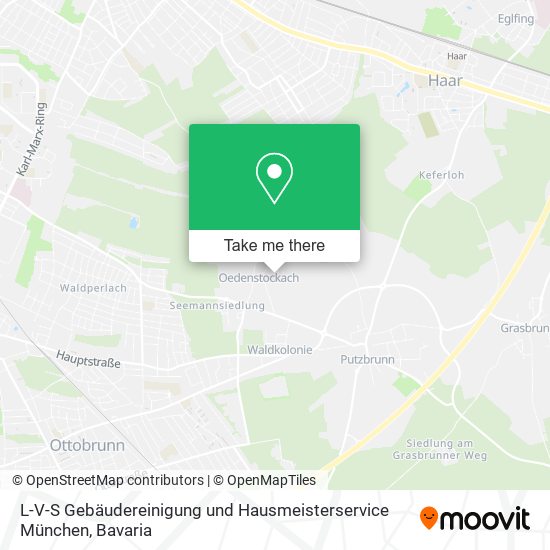 L-V-S Gebäudereinigung und Hausmeisterservice München map