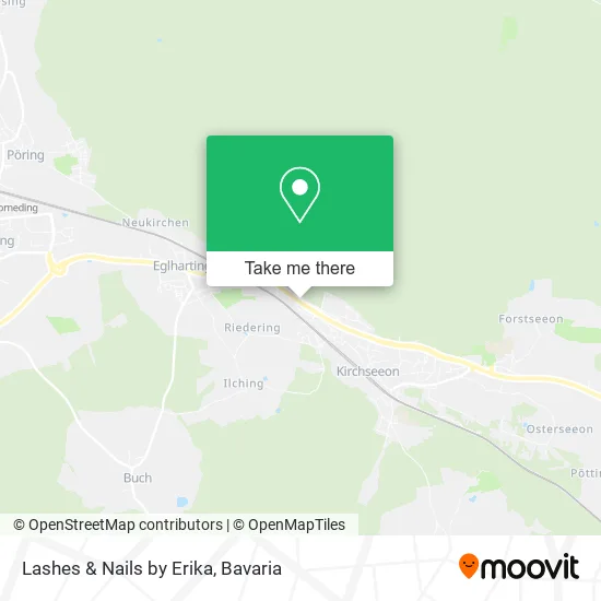 Карта Lashes & Nails by Erika