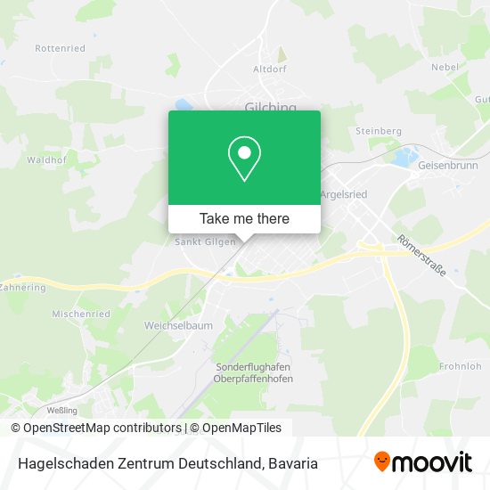 Карта Hagelschaden Zentrum Deutschland