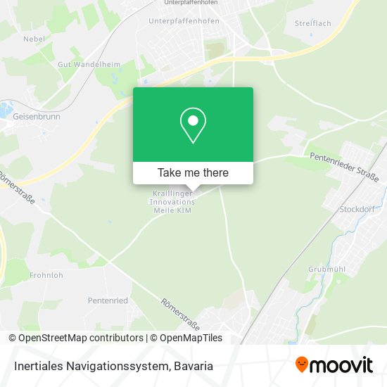 Inertiales Navigationssystem map
