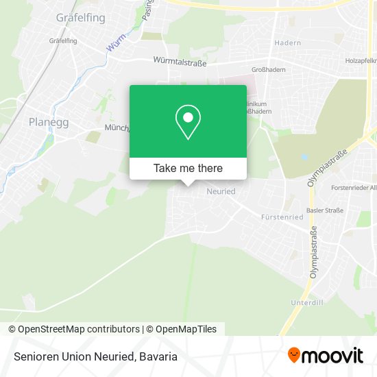 Senioren Union Neuried map
