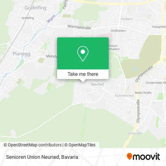 Карта Senioren Union Neuried