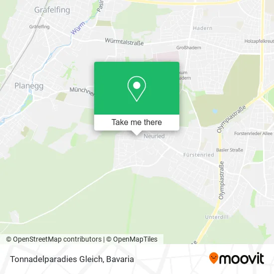 Карта Tonnadelparadies Gleich