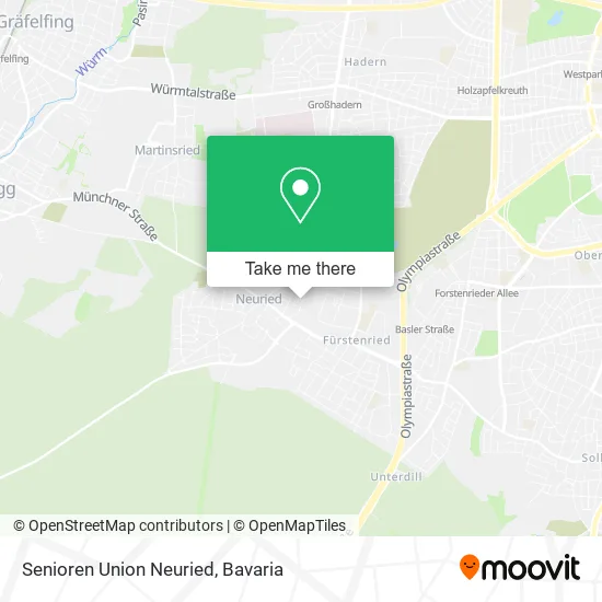 Карта Senioren Union Neuried