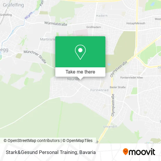 Карта Stark&Gesund Personal Training