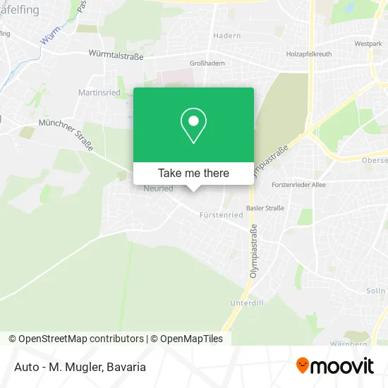 Auto - M. Mugler map