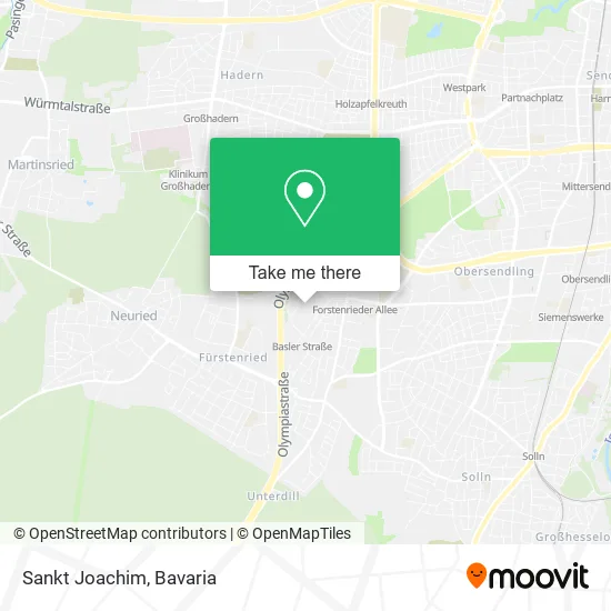 Карта Sankt Joachim