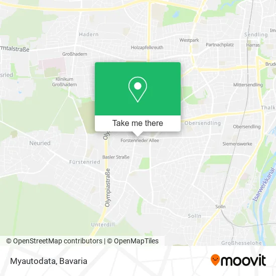 Карта Myautodata