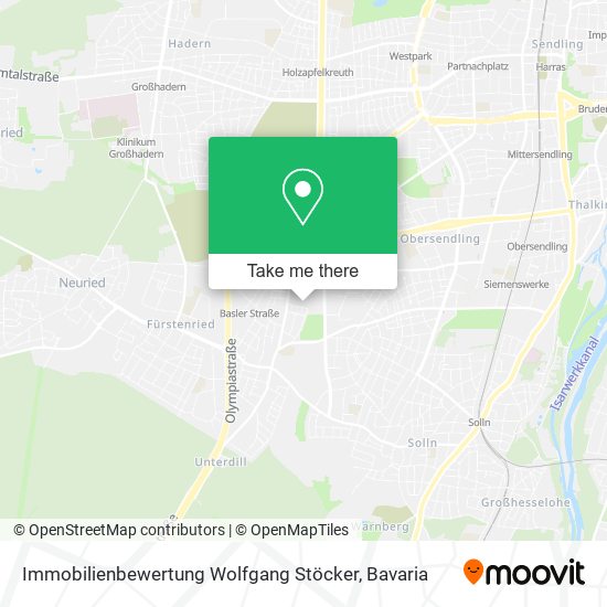 Immobilienbewertung Wolfgang Stöcker map