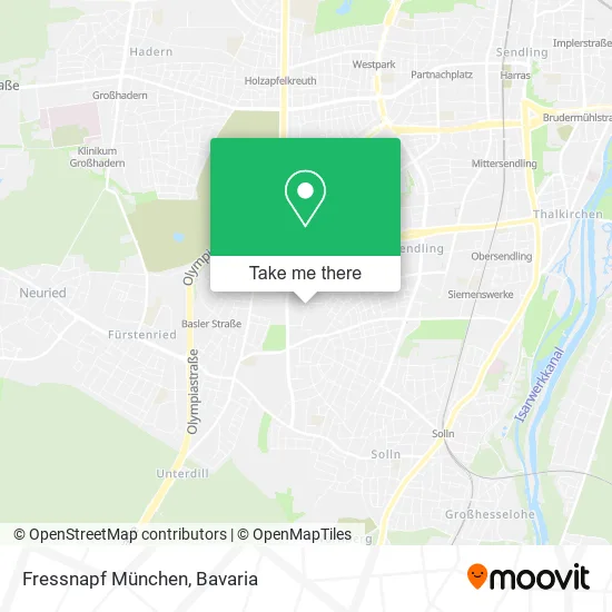 Карта Fressnapf München