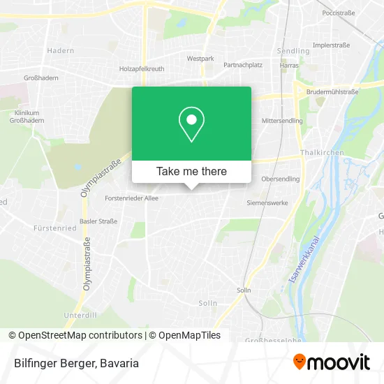 Карта Bilfinger Berger