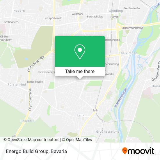 Energo Build Group map