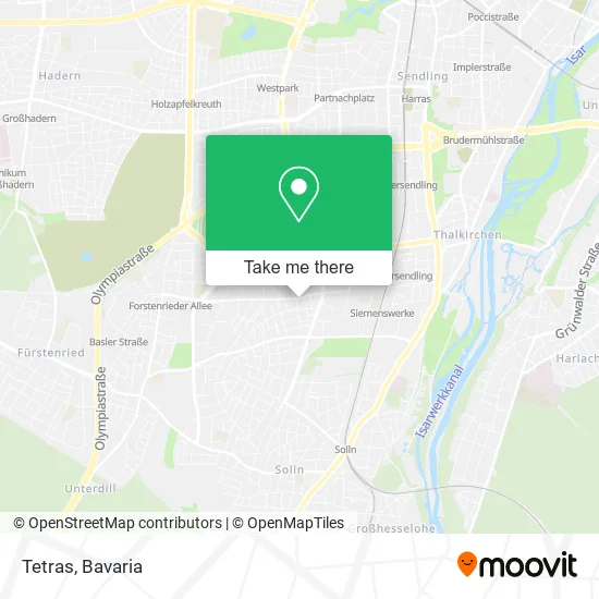Карта Tetras