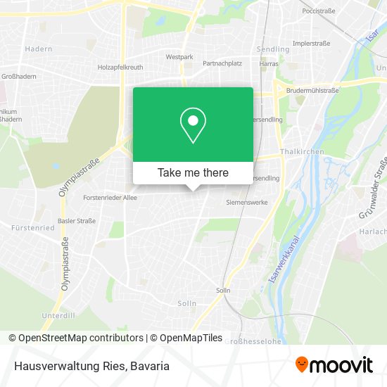 Hausverwaltung Ries map