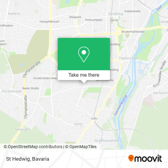 Карта St Hedwig