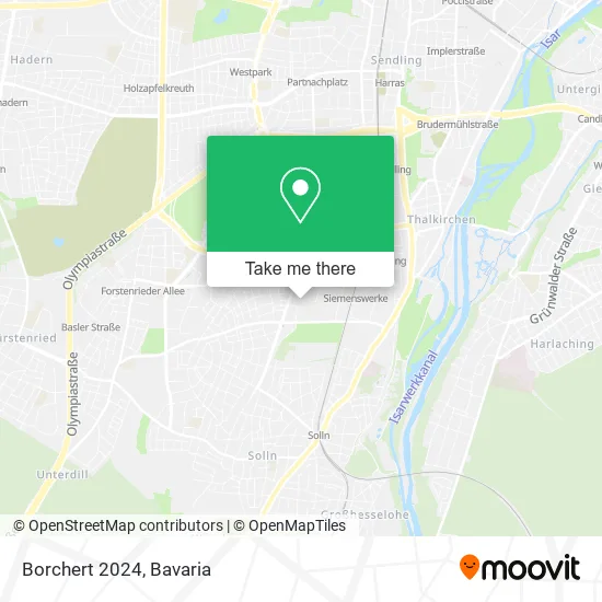 Карта Borchert 2024