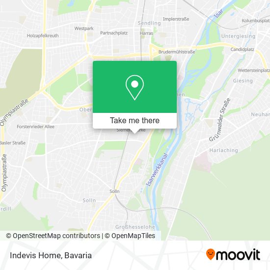 Indevis Home map