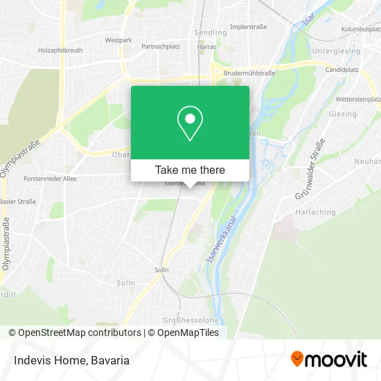 Карта Indevis Home
