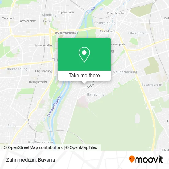 Карта Zahnmedizin