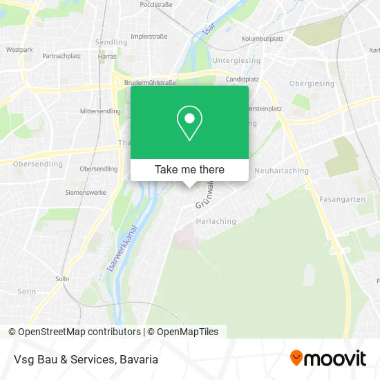 Карта Vsg Bau & Services